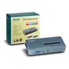 Micronet SP214EL - 4-Port KVM Switch, PS/2, 4 3-in-1 KVM Cables.
