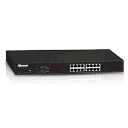 Micronet SP6016P8 - 16-Port 10/100M PoE Switch with 8-Port PoE, Total 65 Watts.