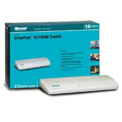 Micronet SP616B - 16-Port 10/100M Switch, Desktop, External Power.