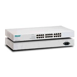 Micronet SP624EA - 24-Port 10/100M Switch, Desktop with 19" Rack-Mounting Kit, Internal Power.